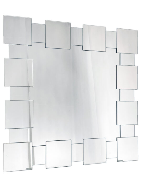 Lustro Farfa z lustrzanymi kwadratami